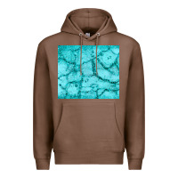 Chestnut turquoise glitter Premium Hoodie - JahusDesignShop