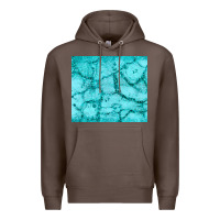 Coffee turquoise glitter Premium Hoodie - JahusDesignShop