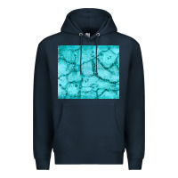 Navy turquoise glitter Premium Hoodie - JahusDesignShop