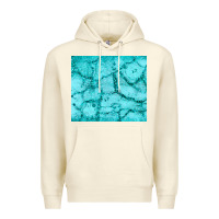 Sandshell turquoise glitter Premium Hoodie - JahusDesignShop