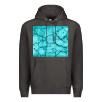Smoke turquoise glitter Premium Hoodie - JahusDesignShop