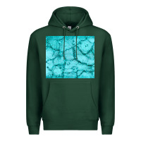 Sports Green turquoise glitter Premium Hoodie - JahusDesignShop