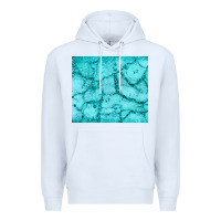 White turquoise glitter Premium Hoodie - JahusDesignShop