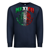 Navy mexico coat of arms Premium Sweatshirt - Zillion Design Studio