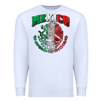 White mexico coat of arms Premium Sweatshirt - Zillion Design Studio