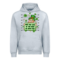 Heather Grey may the luck of the irish be with you Urban Hoodie - Artiststas