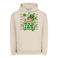 Pigment French Oak may the luck of the irish be with you Urban Hoodie - Artiststas