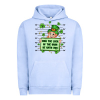 Pigment Grape Ice may the luck of the irish be with you Urban Hoodie - Artiststas