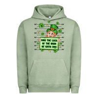 Pigment Oil Green may the luck of the irish be with you Urban Hoodie - Artiststas