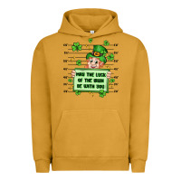 Pigment Peanut Butter may the luck of the irish be with you Urban Hoodie - Artiststas