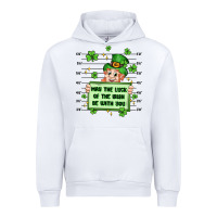 White may the luck of the irish be with you Urban Hoodie - Artiststas
