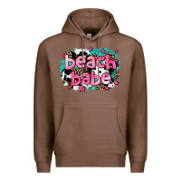 Chestnut beach babe Premium Hoodie - AdoDesignShop