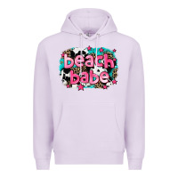 Lilac beach babe Premium Hoodie - AdoDesignShop
