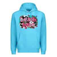 Ocean Blue beach babe Premium Hoodie - AdoDesignShop
