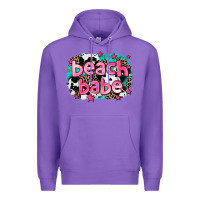 Purple beach babe Premium Hoodie - AdoDesignShop
