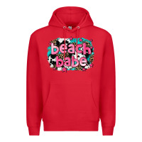Red beach babe Premium Hoodie - AdoDesignShop