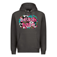 Smoke beach babe Premium Hoodie - AdoDesignShop