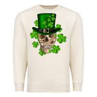 Sandshell st. patrick's day skull Premium Sweatshirt - RanaPortraitStore