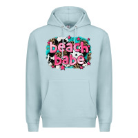 Blue Mist beach babe Premium Hoodie - AdoDesignShop