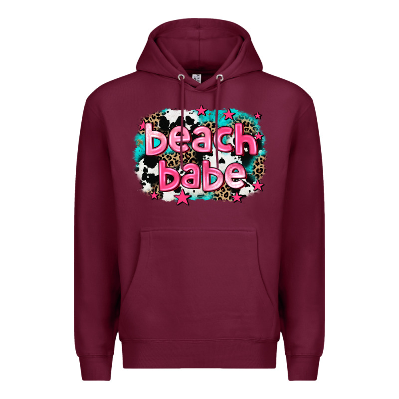 Beach Babe Premium Hoodie by AdoDesignShop | Teevron