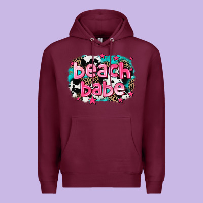 Beach Babe Premium Hoodie Designed By Adodesignshop