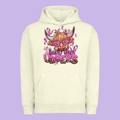 Save The Udders Urban Hoodie Designed By Adodesignshop