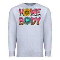 Heather Grey homebody Premium Sweatshirt - texasbilliewilder