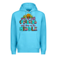 Ocean Blue some of yall cornbread aint done in the middle Premium Hoodie - AdoDesignShop