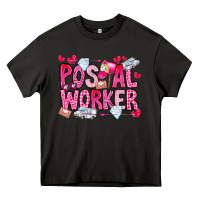 Asphalt Postal Worker Heavy Core Tee - CowhideDigitalArt