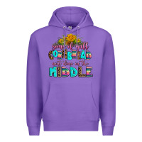Purple some of yall cornbread aint done in the middle Premium Hoodie - AdoDesignShop