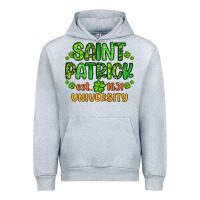 Heather Grey saint patrick university Urban Hoodie - Artiststas