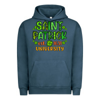 Pigment Midnight Navy saint patrick university Urban Hoodie - Artiststas