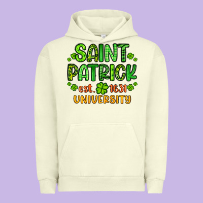 Saint Patrick University Urban Hoodie Designed By Artiststas