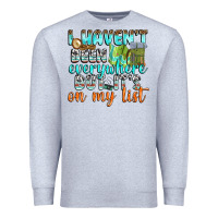 Heather Grey i havent been everywhere but its on my list Premium Sweatshirt - texasbilliewilder