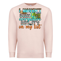 Pale Pink i havent been everywhere but its on my list Premium Sweatshirt - texasbilliewilder