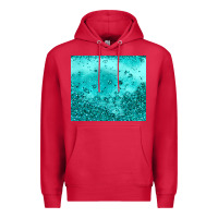 Cardinal turquoise glitter Premium Hoodie - JahusDesignShop