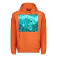Carrot turquoise glitter Premium Hoodie - JahusDesignShop