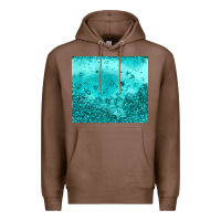 Chestnut turquoise glitter Premium Hoodie - JahusDesignShop
