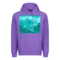 Purple turquoise glitter Premium Hoodie - JahusDesignShop