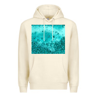 Sandshell turquoise glitter Premium Hoodie - JahusDesignShop