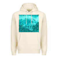 Tofu turquoise glitter Premium Hoodie - JahusDesignShop