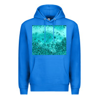 True Royal turquoise glitter Premium Hoodie - JahusDesignShop