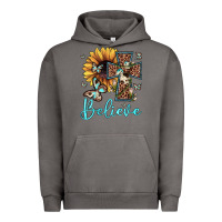 Pigment Tornado believe leopard cross sunflower butterfly Urban Hoodie - JahusDesignShop