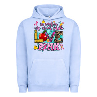 Pigment Grape Ice in october we wear pink love pink Urban Hoodie - AdoDesignShop