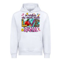White in october we wear pink love pink Urban Hoodie - AdoDesignShop