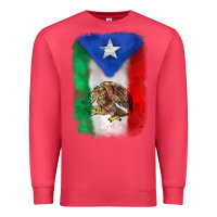 Cardinal mexico and puerto rico flag Premium Sweatshirt - Zillion Design Studio
