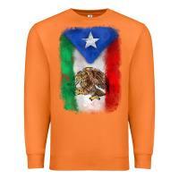 Carrot mexico and puerto rico flag Premium Sweatshirt - Zillion Design Studio