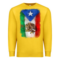 Lemon mexico and puerto rico flag Premium Sweatshirt - Zillion Design Studio
