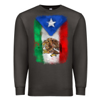Smoke mexico and puerto rico flag Premium Sweatshirt - Zillion Design Studio