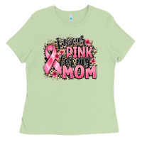 Matcha i wear pink for my mom Ladies Tee - BarkalooDesign